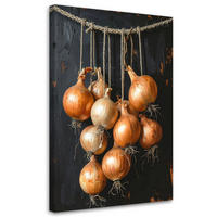 LEINWANDBILD Essen & Trinken 80x120cm - Beige, Textil (80/120cm) - Feeby