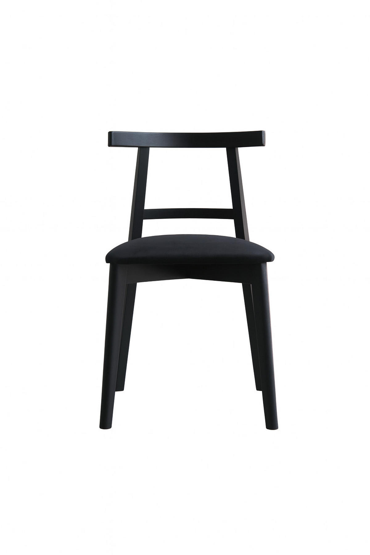 STUHL Angela 76 x 47 x 48 cm, schwarz - Schwarz, Metall (47/76/48cm) - Margaret Hadas24