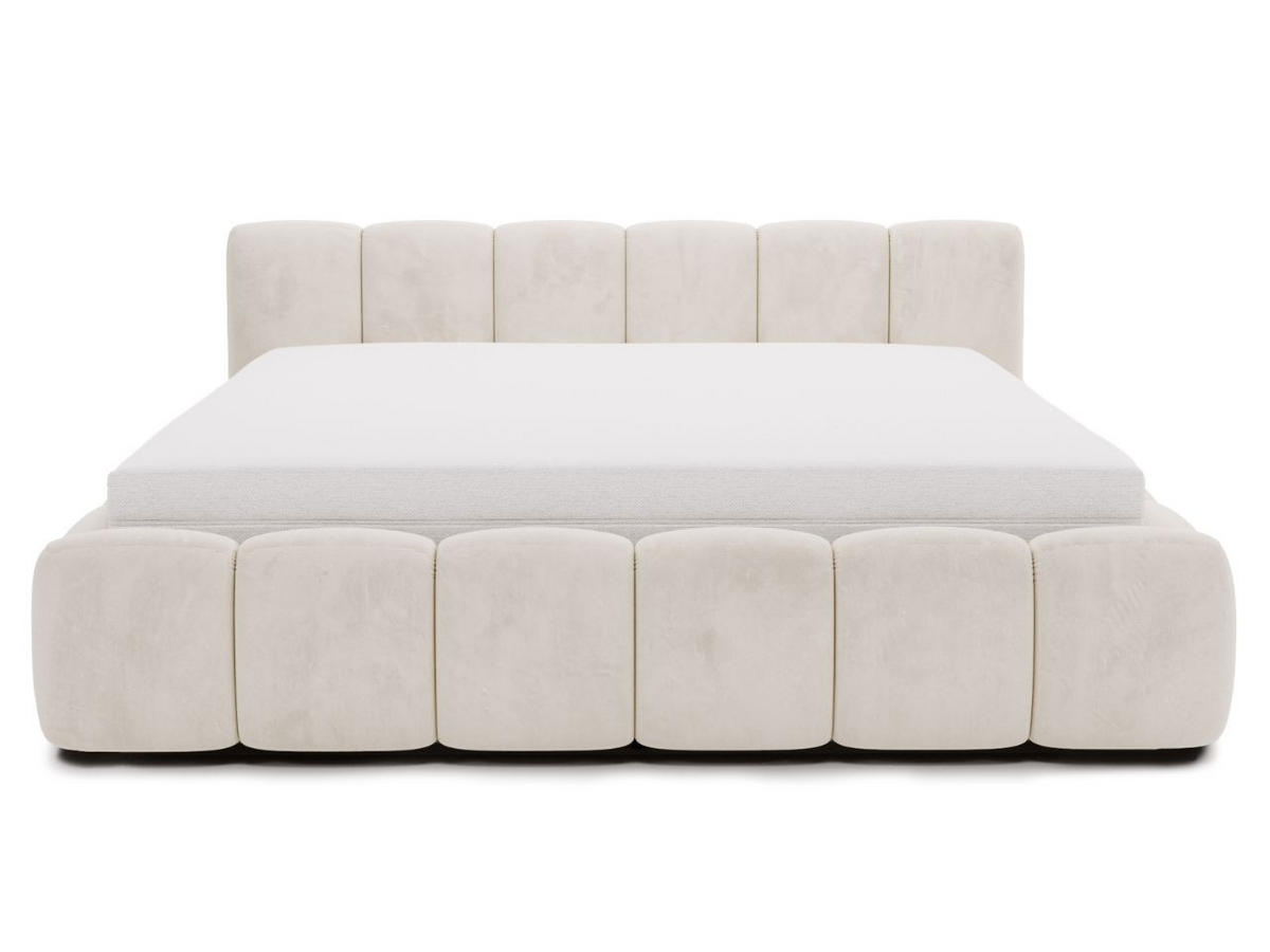 POLSTERBETT Cloud low 160x200 Beige - Beige, Textil (160/200cm) - Graingold