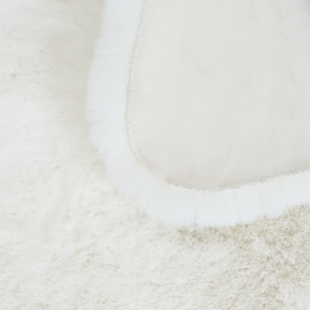 KUNSTFELLTEPPICH SHEEPSKIN 60/90 cm Ivory - Creme, Fell (60/90cm) - Consilio Concept