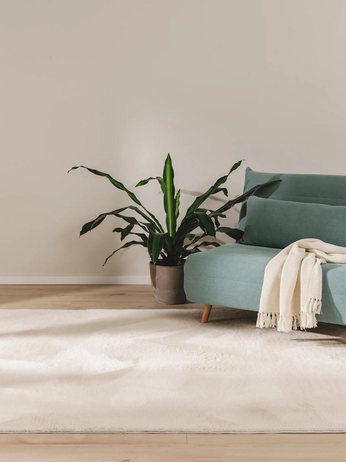 PREPROGE iz umetnega krzna Furry bež 140x200 cm - bež, umetna masa (140/200cm) - benuta