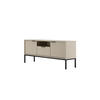 LOWBOARD Austin 33/56,4/135 cm - Beige/Schwarz, Holzwerkstoff (33/56/135cm) - Kocot Kids