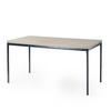 ESSTISCH 150/75/75 cm grau - Grau, Holz/Metall (150/75/75cm) - Urban Meuble