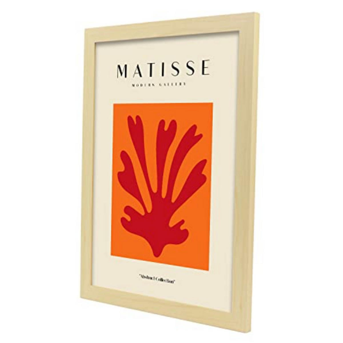 POSTER Matisse Fauvismus Kunst A3 Rahmen Aus Hellem Holz - Beige, Papier (29.7/5/42cm) - Nacnic