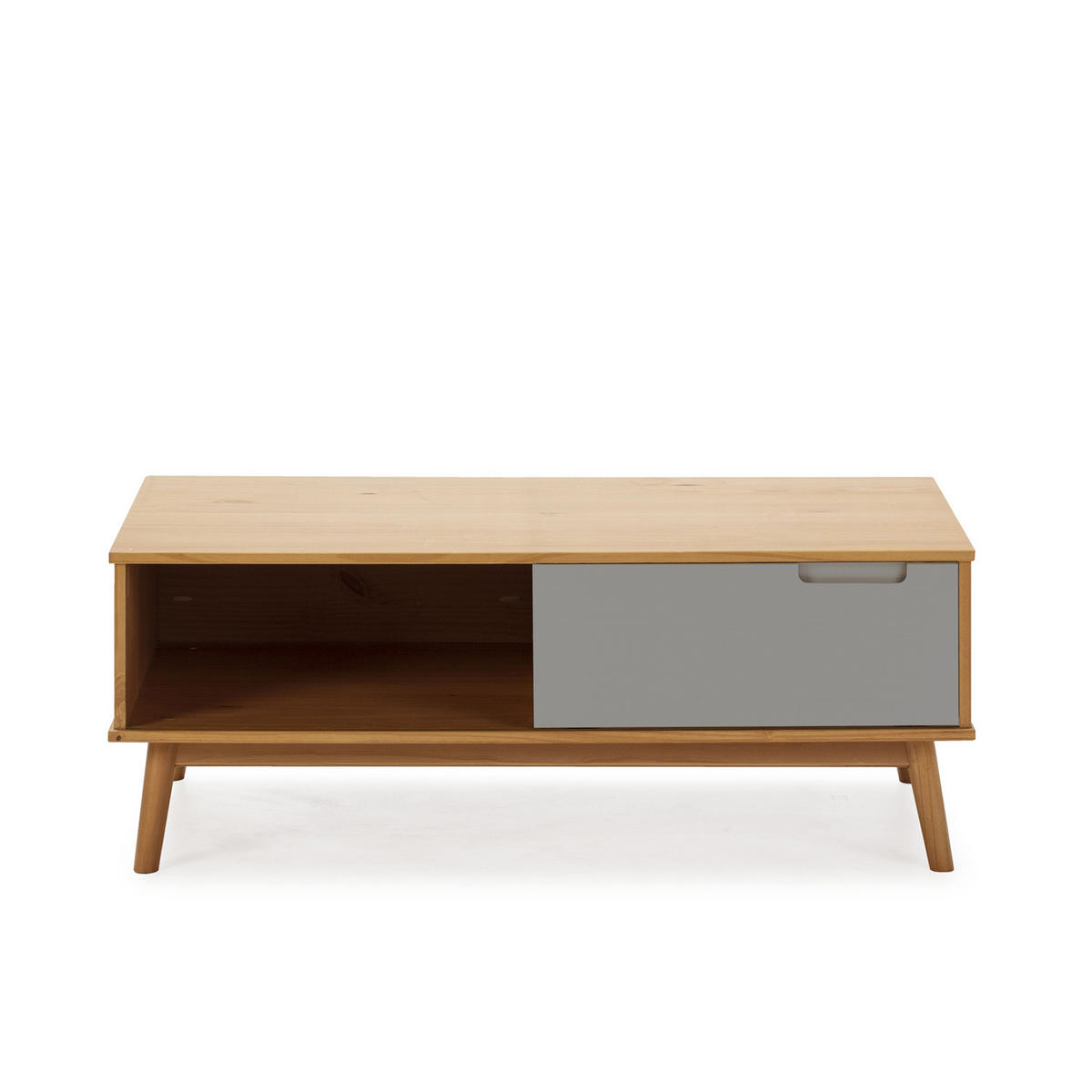 COUCHTISCH Bruce 1 Schiebetür - Honigeiche, Holz (42/110/55cm) - VS Venta-stock