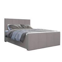 BOXBETT Milano Bonellfederkern inkl. 7-Zonen Topper T-30 - BOXBETT mit Bettkasten - Beige, Holz/Holzwerkstoff (140/200cm) - Best For Home