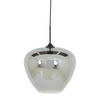 HÄNGELAMPE Mayson Grau Ø40/34 cm - Grau, Glas (40/40/34cm) - Light & Living