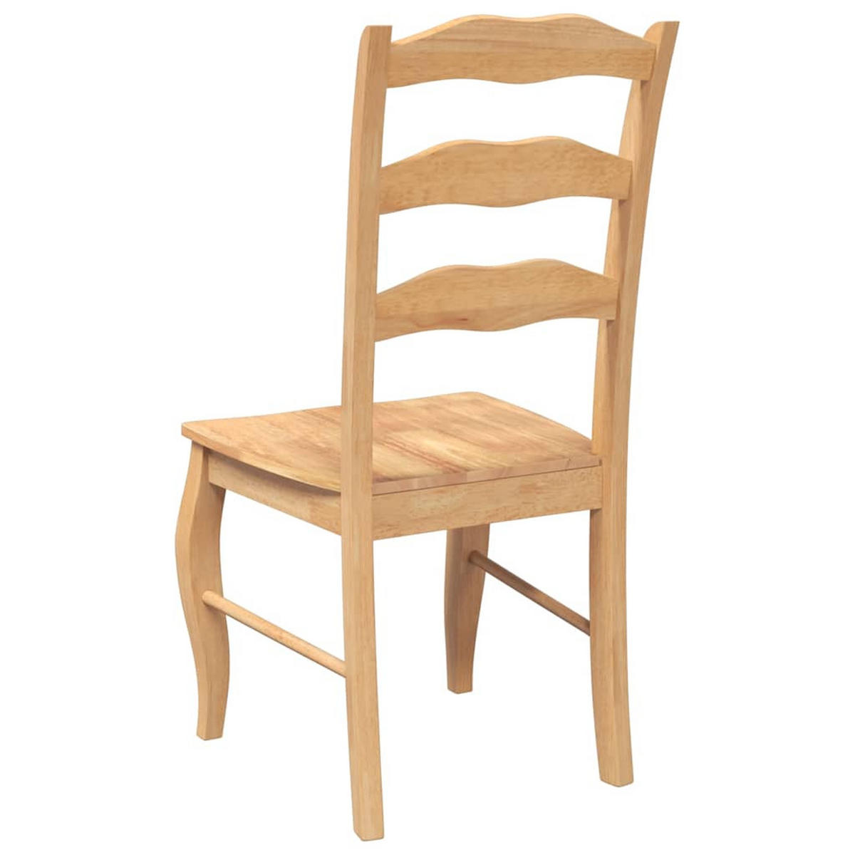 ESSZIMMERSTÜHLE Resz 2er-Set Hellbraun - Hellbraun, Holz (48/99/53.5cm) - DELUKE