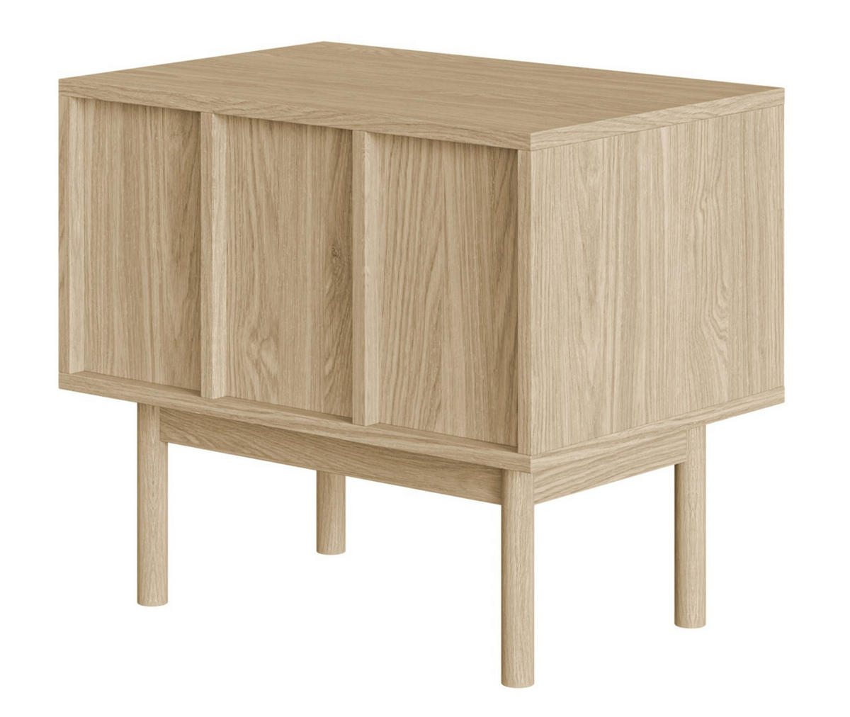NACHTTISCH Neksto Eichenholzoptik 58 cm - Beige, Holz/Holzwerkstoff (57.9/50/40cm) - Selsey