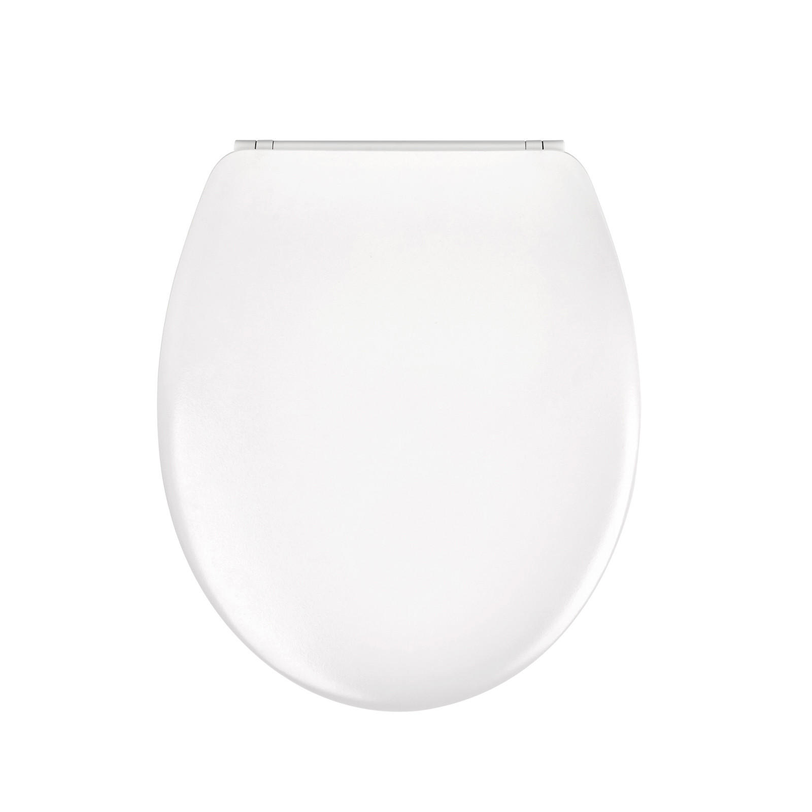 WC-SITZ Weiß 150KG - Weiß, Kunststoff (37.2/5.1/44.2cm) - EMKE