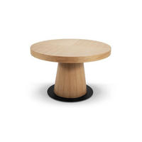 ESSTISCH METALO Ausziehbar 130 - 230 / 130 x 76 cm - Eichefarben, Holz (130/130/76cm) - MASSENO