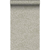 TAPETE Blumen 53 cm x 10.05 m - Braun, Papier (53/1000cm) - Origin Wallcoverings