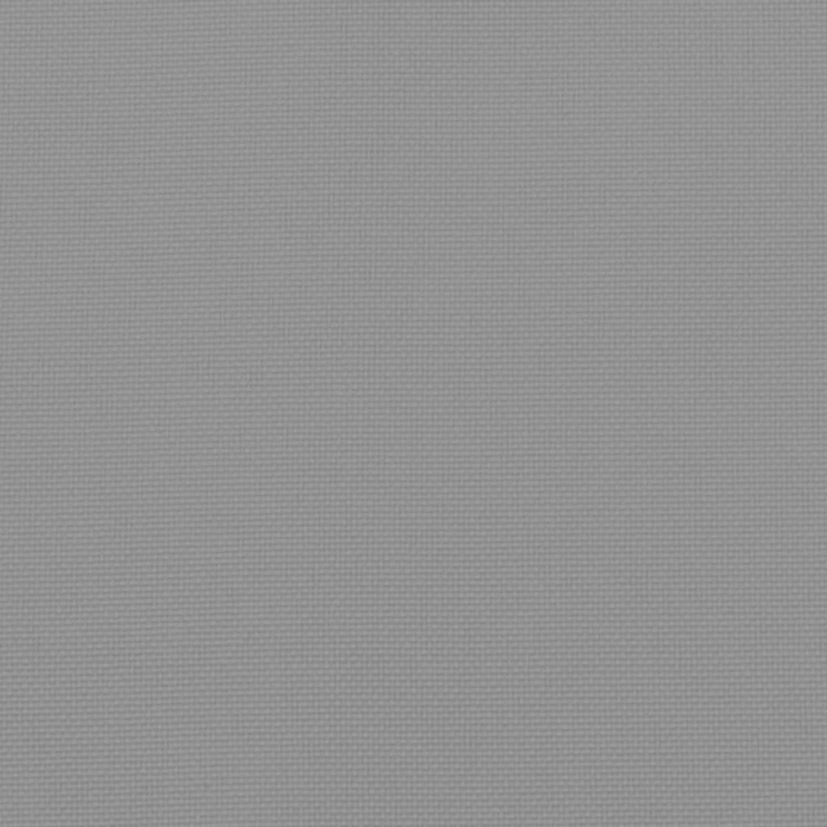 HOCHLEHNER-AUFLAGEN 6Er Set Grau Oxford-Gewebe - Grau, Textil (50/7/120cm) - vidaXL