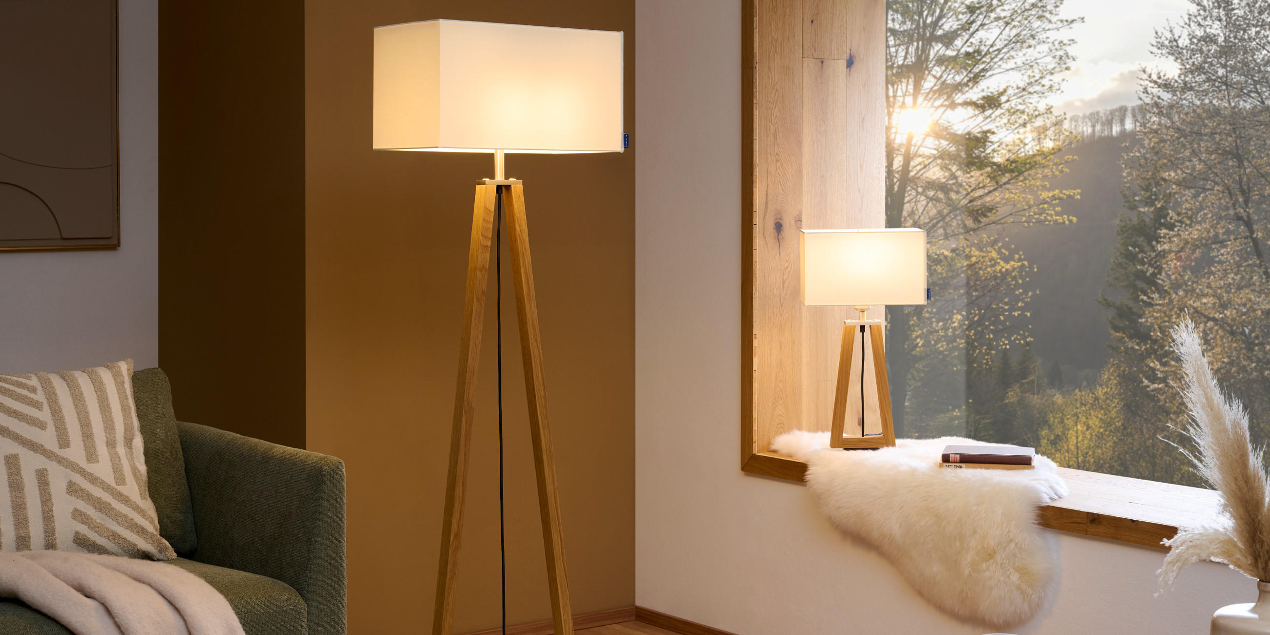 Stehlampe