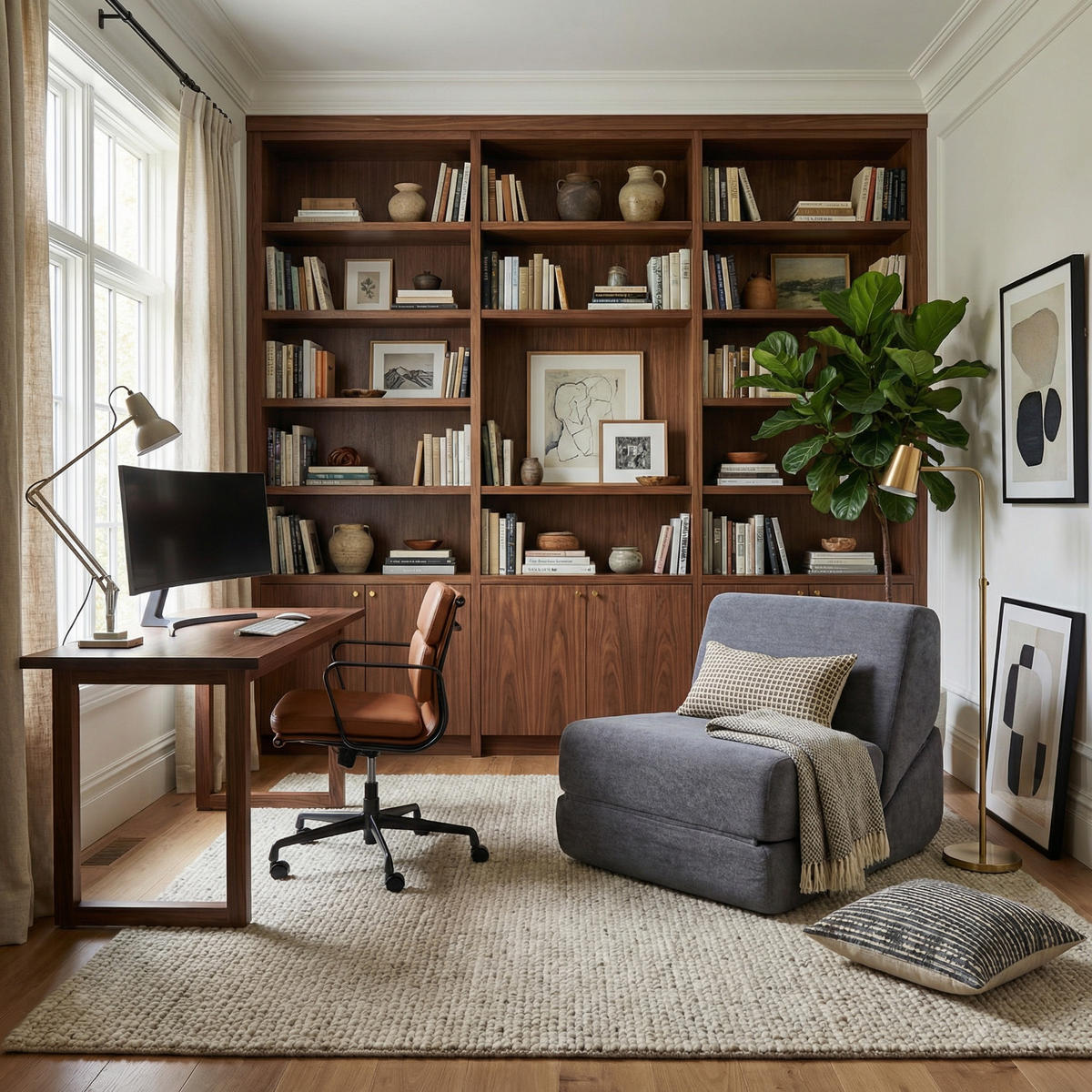 SCHLAFSESSEL 3-in-1 Umwandelbares Bodensofa & Gästebett aus Samtstoff - Grau, Textil (99/68/73cm) - Urban Meuble