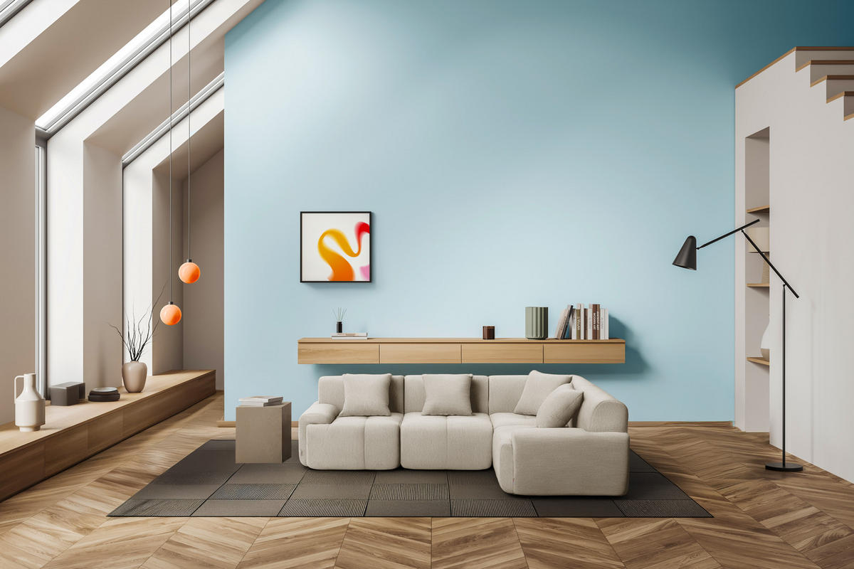 ECKSOFA Chenille Elfenbeinweiß - Creme, Textil (260/185cm) - MILYsofa