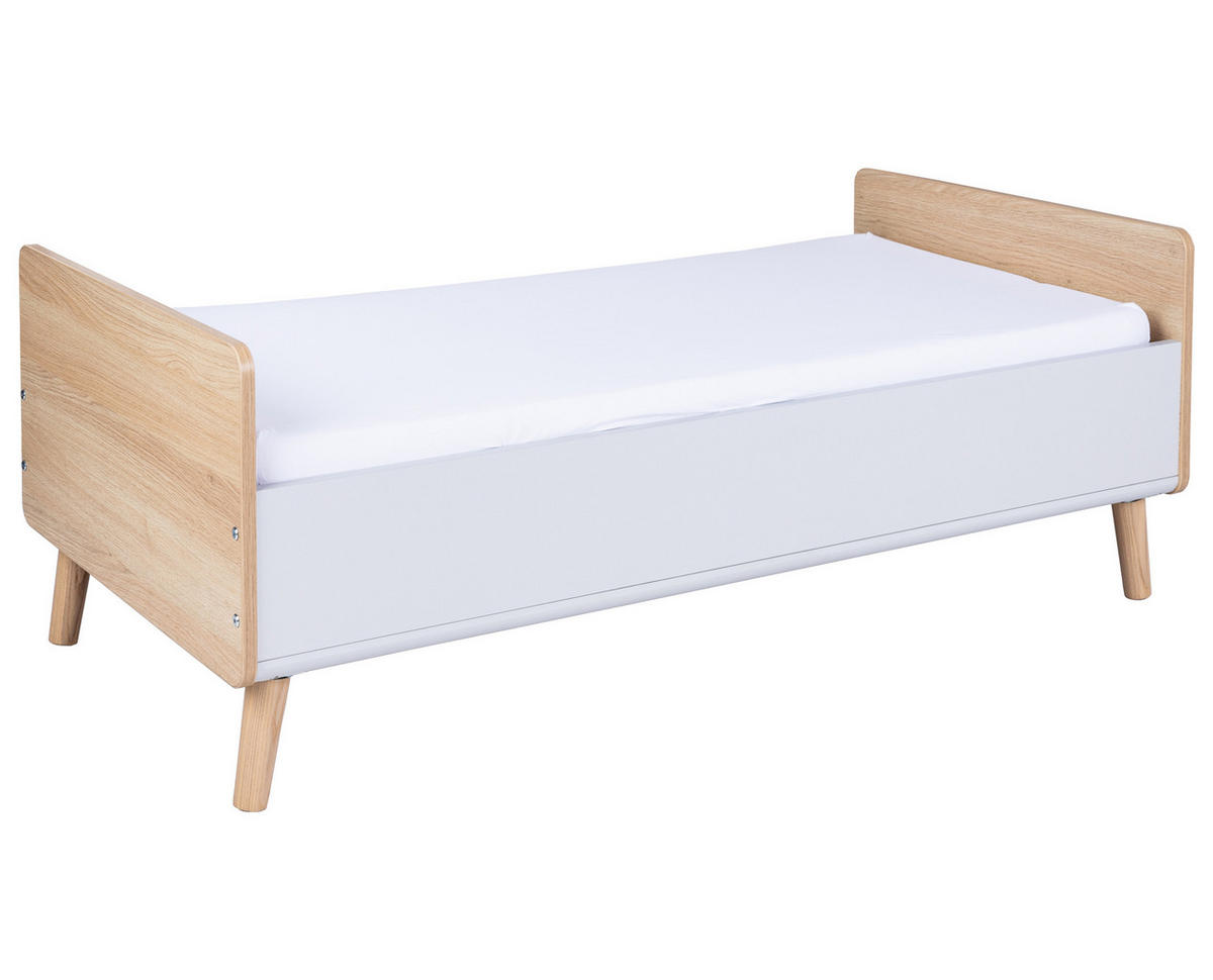 UMBAUSEITEN Set Lovis - Eichefarben/Hellgrau, Holzwerkstoff (70/140cm) - arthur berndt