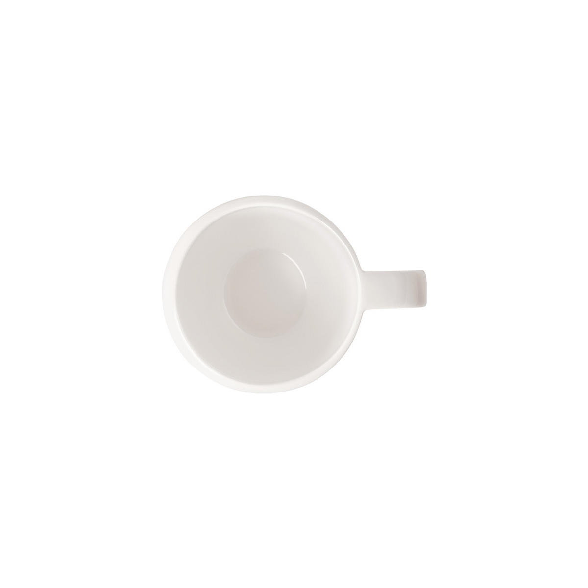 BECHER MIT HENKEL NewMoon weiß 390 ml 6er Set - Weiß, Keramik (0.39L) - Villeroy & Boch