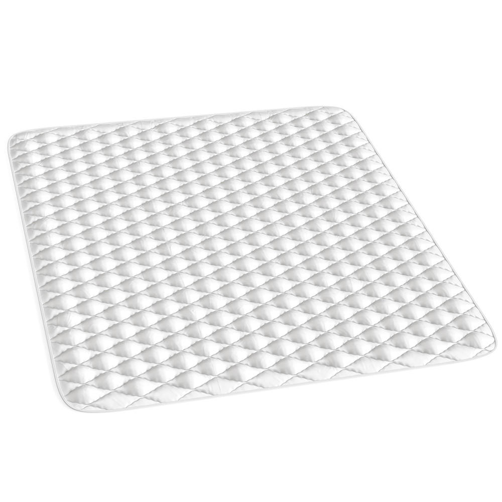 MATRATZENSCHONER Weiß 180 x 200 cm Waschbar bis 60°C trocknergeeignet - Weiß, Textil - VitaliSpa
