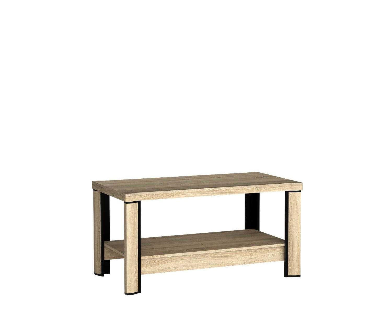 COUCHTISCH Dallas D-15 Eiche Sonoma - Sonoma Eiche, Holzwerkstoff (63/120/61cm)