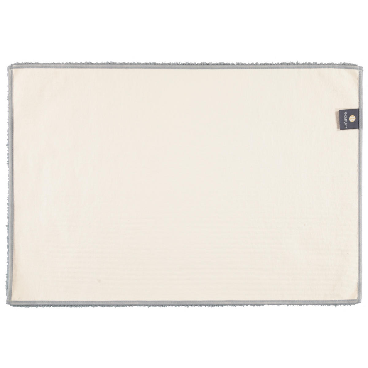 BADTEPPICHE SQUARE AQUAMARIN - 400 - Blau, Textil (60/90cm) - Rhomtuft