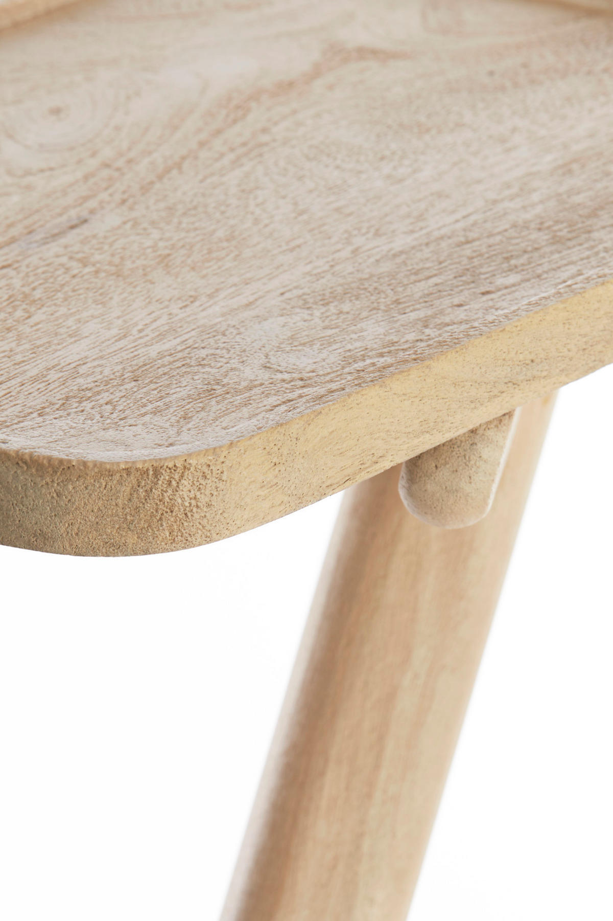 BEISTELLTISCH Qiano Braun 45/42/63 cm - Braun, Holz (45/42/63cm) - Light & Living
