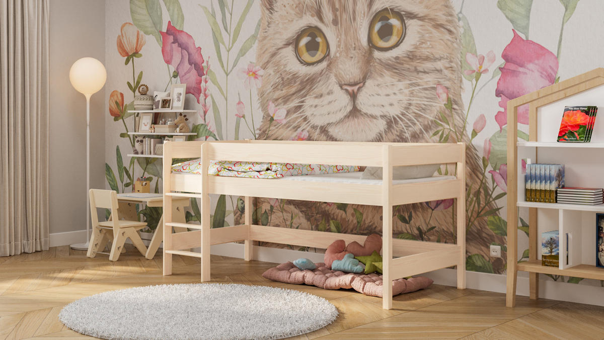 HOCHBETT Leo 160x80 naturweiß - Naturfarben, Holzwerkstoff (80/160cm) - LUKDOM