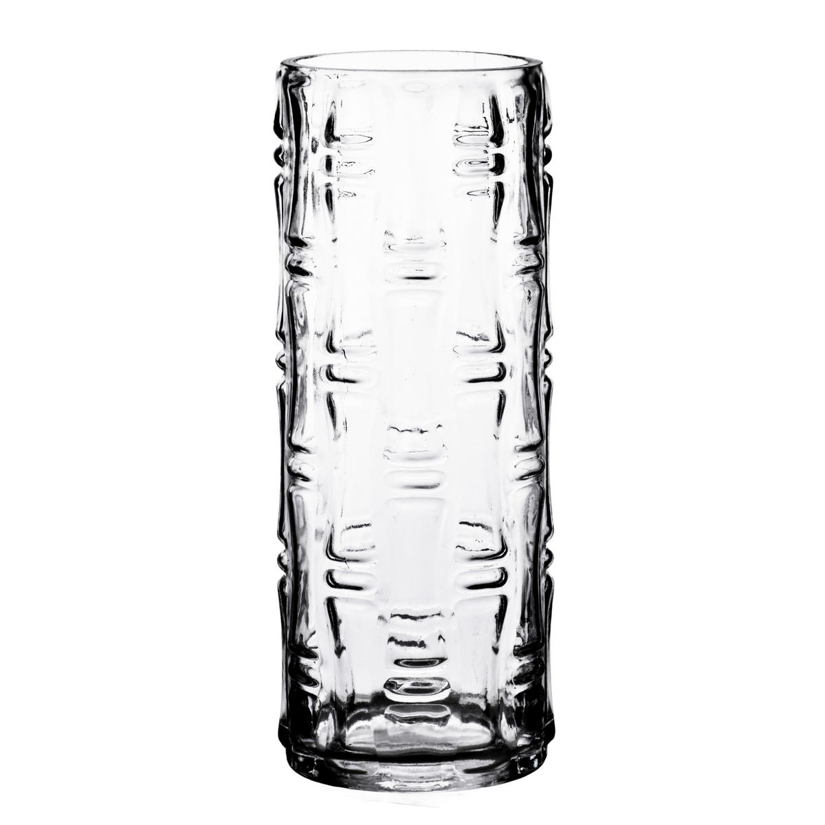 VASE Serenite Transparent 11x11xh30 cm Glas - Transparent, Glas (30cm) - Mondex