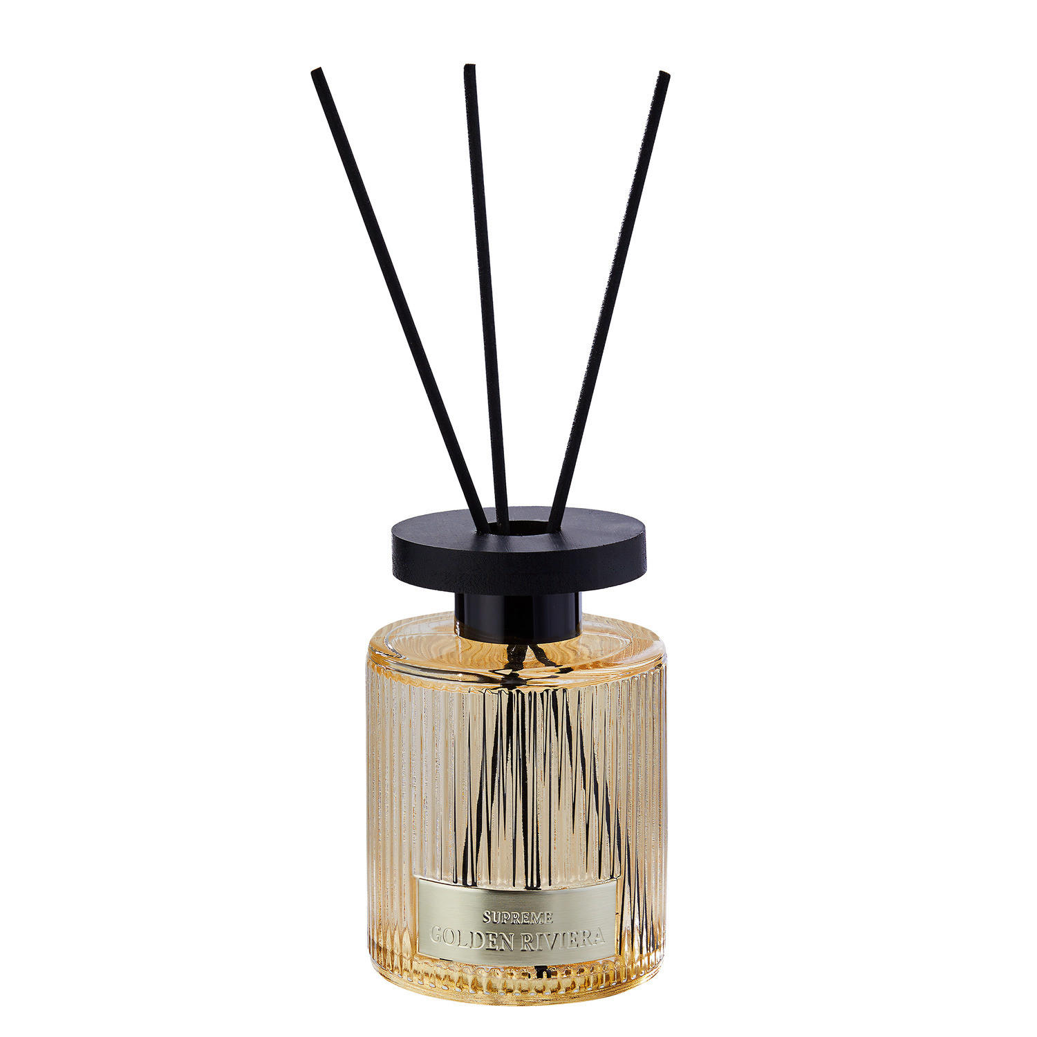 RAUMDUFT Supreme Golden Riviera - Beige, Glas/Naturmaterialen (7/11/7cm) - Butlers