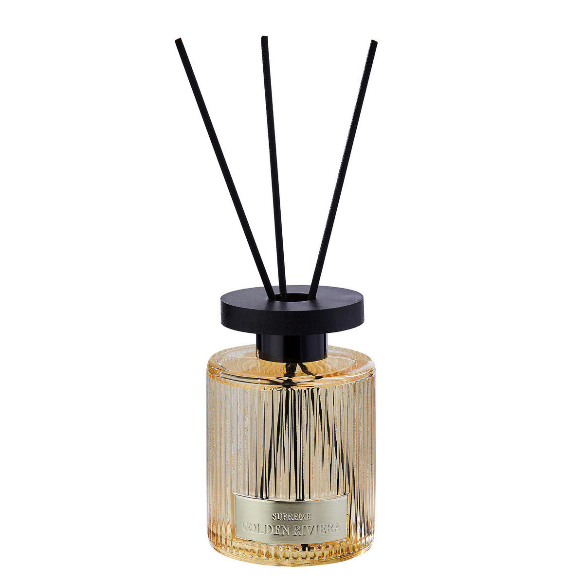 RAUMDUFT Supreme Golden Riviera - Beige, Glas/Naturmaterialen (7/11/7cm) - Butlers