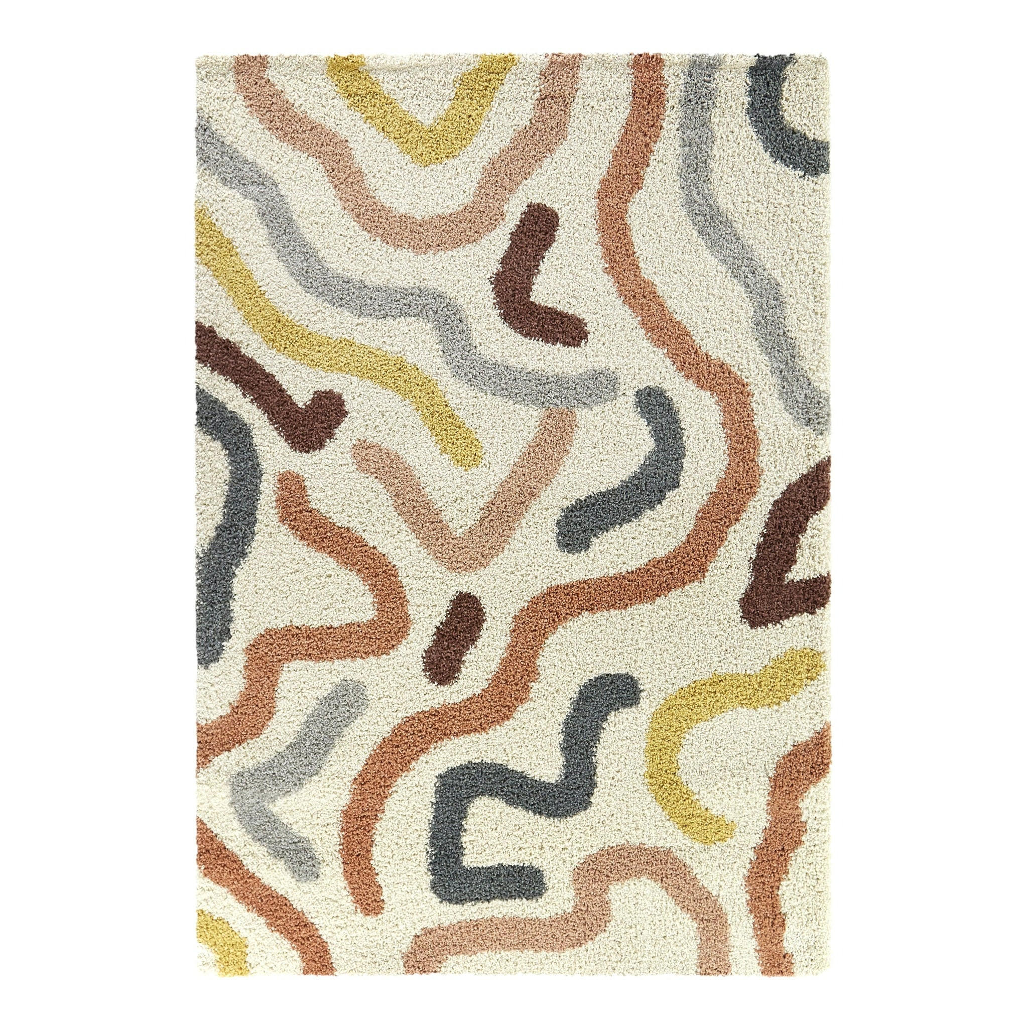 TEPPICH dicht bequem mehrfarbig - Multicolor, Textil (160/230cm) - AFK Living