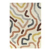 TEPPICH dicht bequem mehrfarbig - Multicolor, Textil (160/230cm) - AFK Living