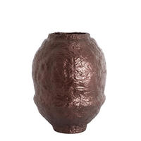 VAZE Leano Lila 45/45/60 cm - Lila, Kunststoff (60cm) - Light & Living