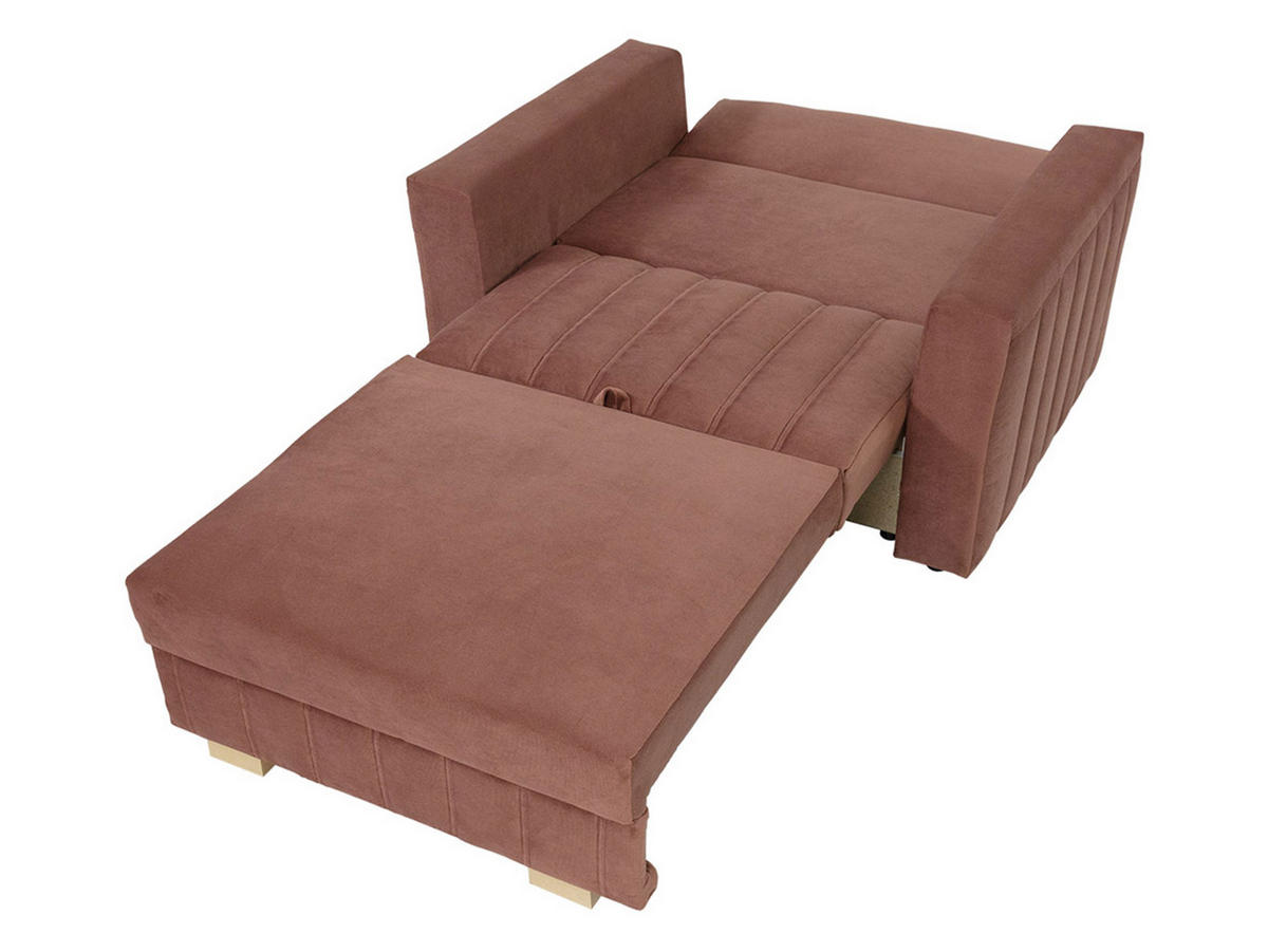 SCHLAFSOFA Viva Glam I - Graphitfarben/Naturfarben, Holz/Kunststoff (115/85/98cm) - MIRJAN24