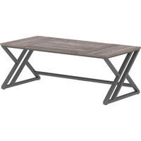 SCHREIBTISCH Dunkelgraue Eiche 180 x 80 x 75 cm - Anthrazit, Holzwerkstoff (80/177.8/75cm)