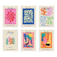 POSTER Set Mit 6 Illustrationen Von Henri Matisse A3 Rahmenlos - Klar, Papier (29/3cm) - Nacnic