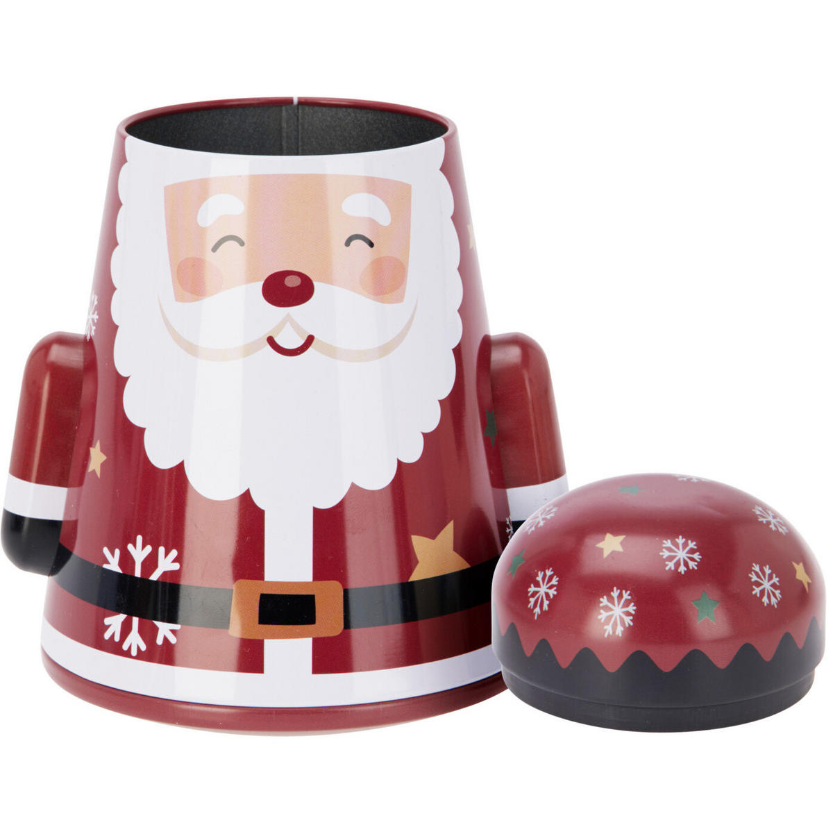 KEKSDOSE Carissima - Kirschrot/Weiß, Metall (10/15/12cm) - Home Styling Collection