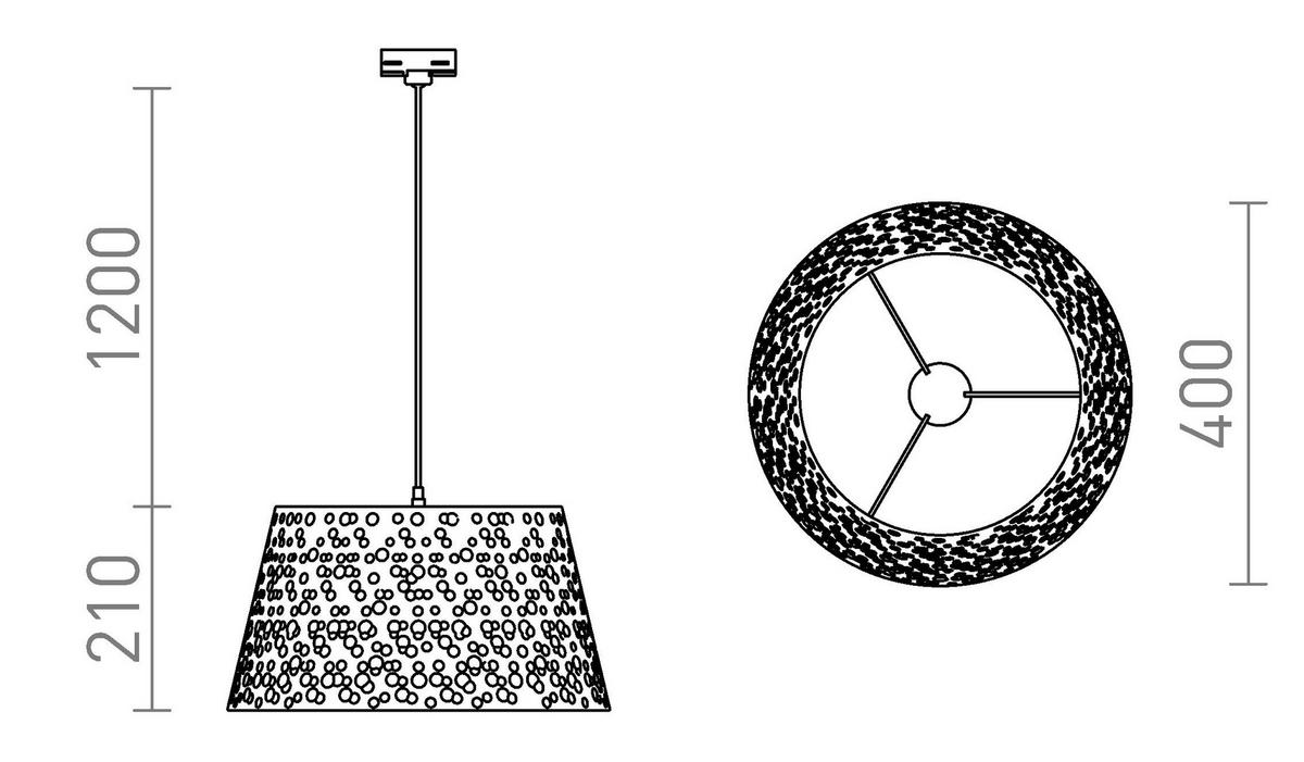 DECKENLEUCHTE BUCKY 40 Weiß 15 W - Weiß, Metall (30/30/20cm) - Rendl