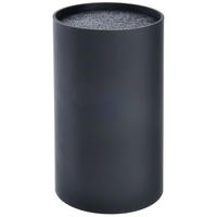 MESSERBLOCK Universal 18 cm Schwarz - Schwarz, Kunststoff (11/18/11cm) - Orion 