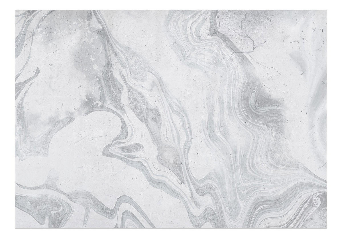 VLIESTAPETE Grau 100/70 cm - Grau, Textil (100/1cm) - KUNSTLOFT