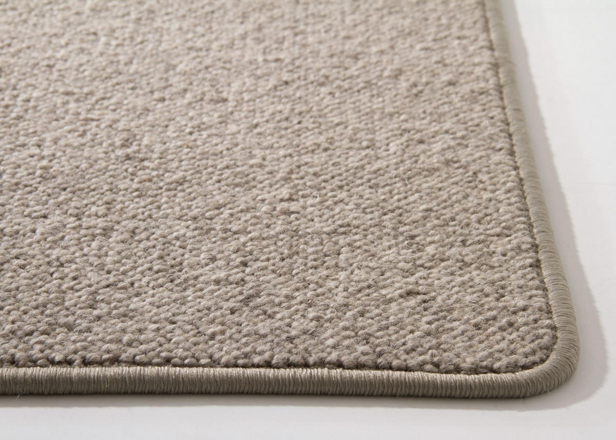 WOLLTEPPICH 80/250 cm Sydney - Grau, Naturmaterialien (80/250cm) - Steffensmeier