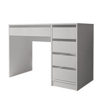 SCHREIBTISCH BELLA mit 2 Schubladen, 110 cm Kaschmir - Kaschmir, Holzwerkstoff (55/110/77cm) - Idohome