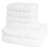 FROTTIERSET Cashmere feeling 6-teilig - Weiß, Textil (50/100cm) - Ross