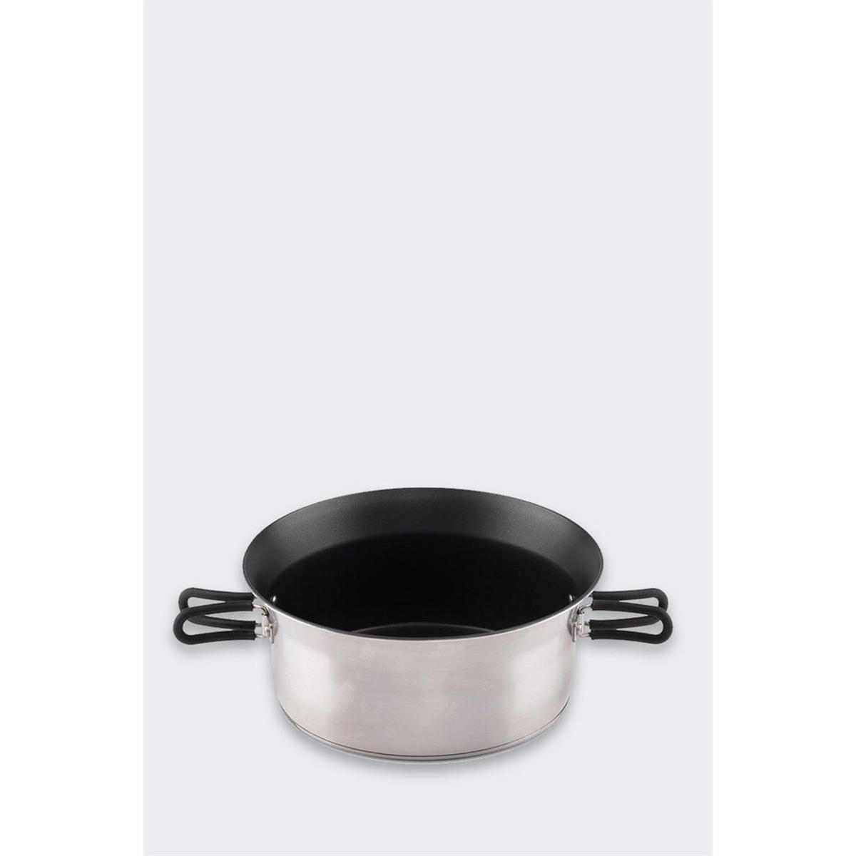 PFANNENSET Silber 50/30/20 cm DIMEGOS22 - Silberfarben, Metall - PETROMAX 
