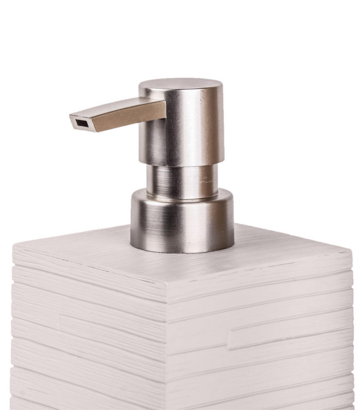 SEIFENSPENDER Calero Grau - Hellgrau/Grau, Kunststoff (8/16/8cm) - Sanilo