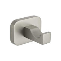 HANDTUCHHALTER Rea Nico 5905 Brush Nickel - Nickelfarben, Metall (4.5/4/5.5cm) - REA