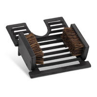 SCHUHABSTREIFER - Schwarz, Metall (21.5/26.5cm) - Relaxdays