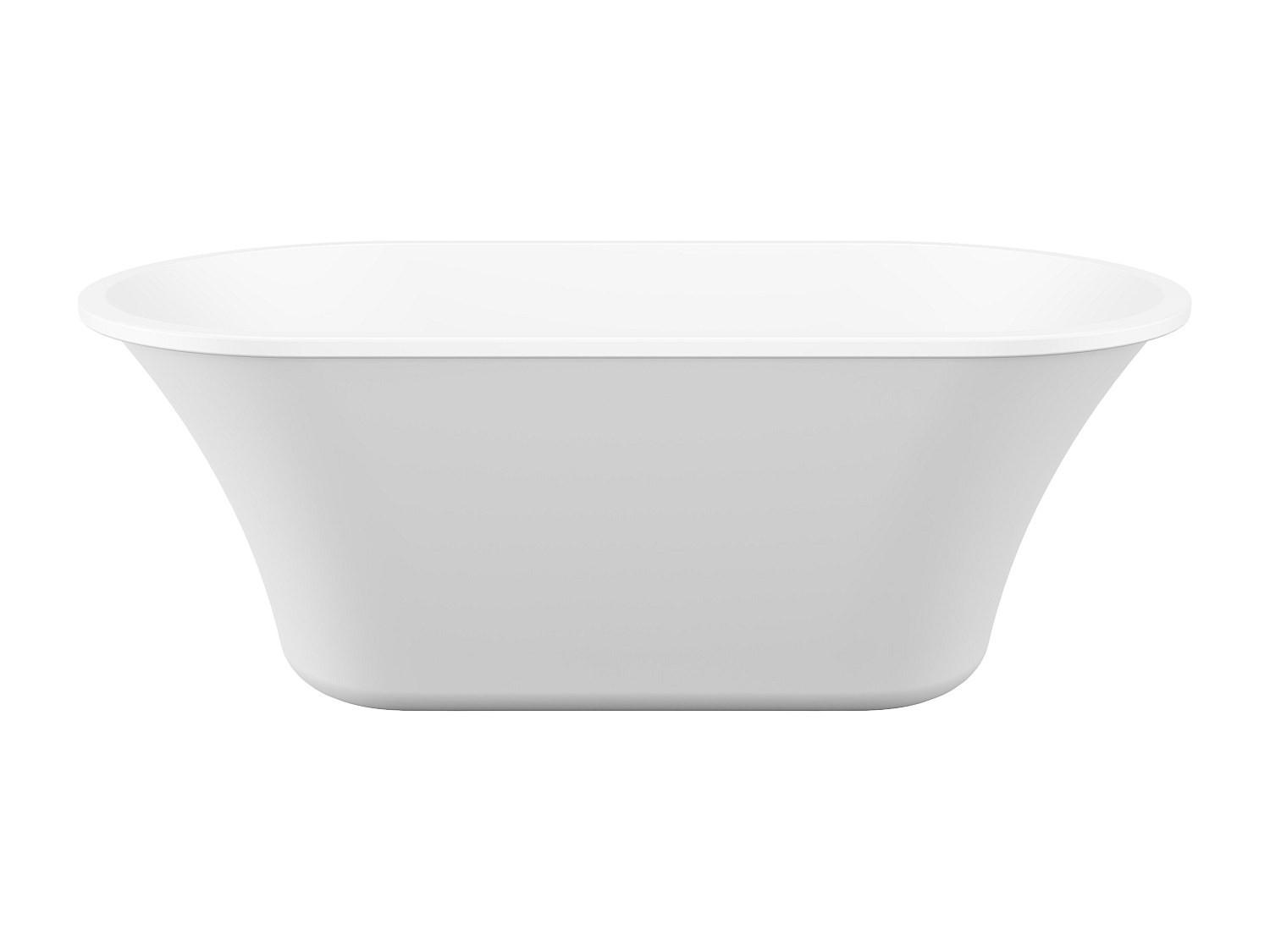 FREISTEHENDE Badewanne - 1 Person - Acryl - Weiß - - Weiß, Kunststoff (150/58/75cm) - Vente-Unique