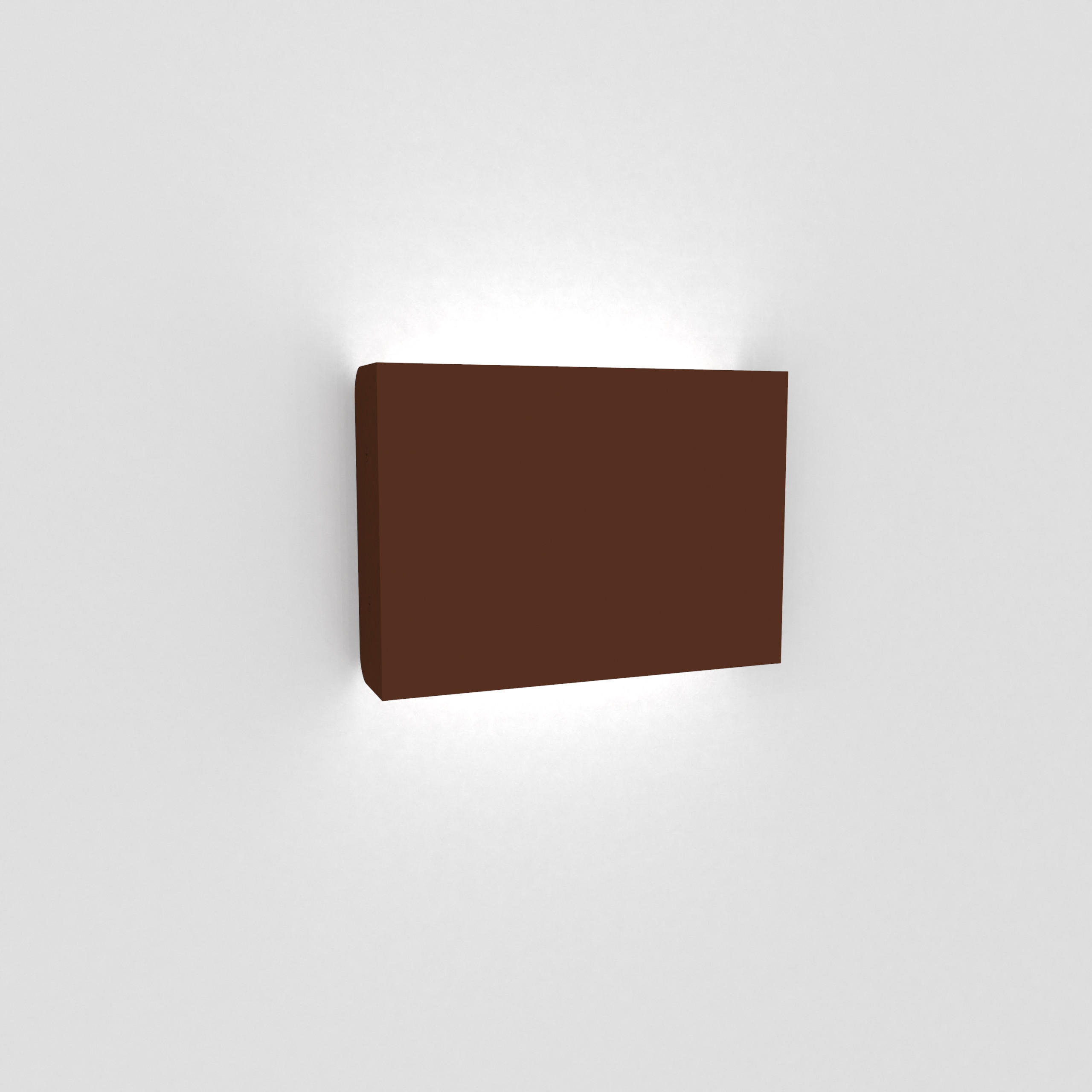 Lumicom Led-Wandleuchte Dunkelbraun 15.4x11x3.6 cm