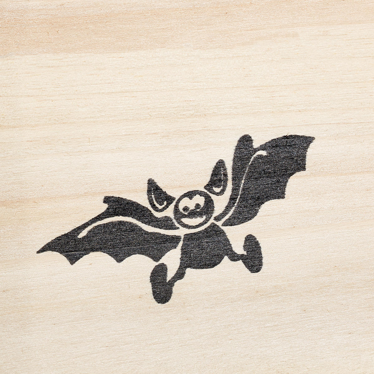 FLEDERMAUSKASTEN - Hellbraun, Holz/Metall (18/25.5/6cm) - Relaxdays